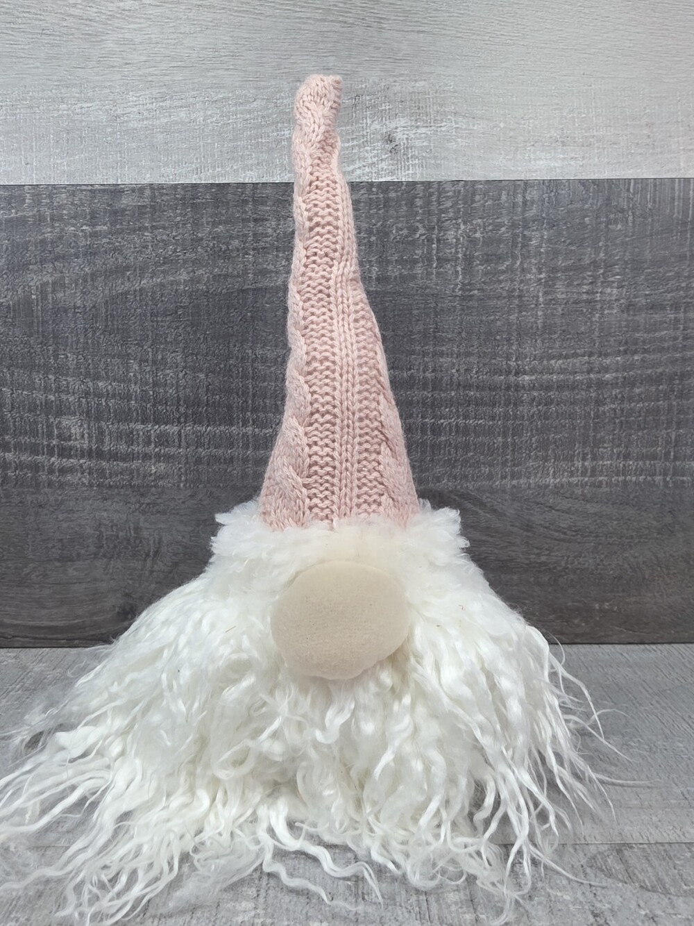 Pink Valentines Gnomes Figure Indoor Decor 12" Christmas Big Nose Fluffy g48
